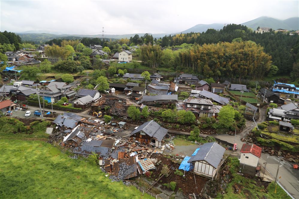 熊本地震被害写真